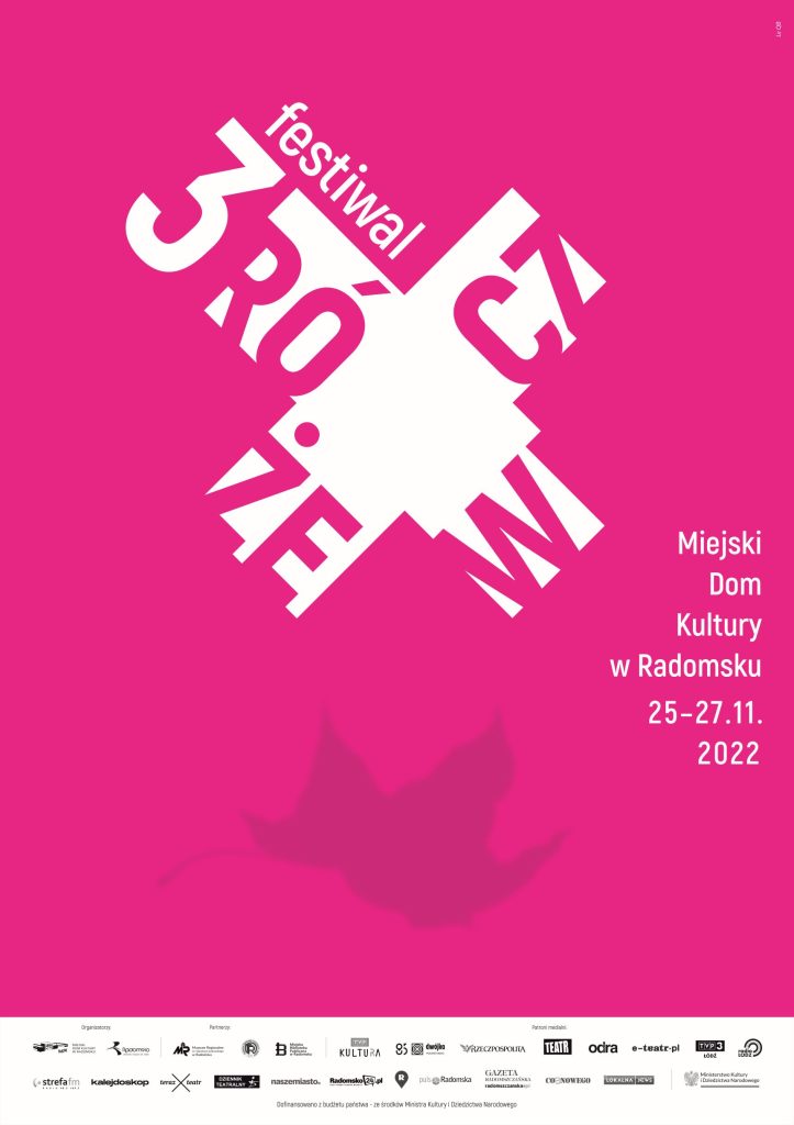 Festiwal 3xRóżewicz - plakat edycja 2022